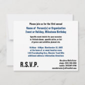 Événement de sports mécaniques ou invitation de (Dos)