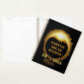 Événement d'éclipse solaire partielle Fête de vis (Devant avec enveloppe)