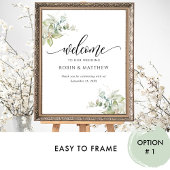 Événement, Eucalyptus Affiche de bienvenue de verd