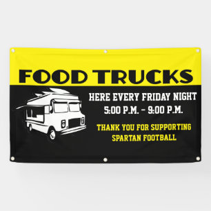 Evenement Fondsenwerving Voedselwagens Spandoek