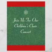 evenement: kerstprogramma flyer (Achterkant)