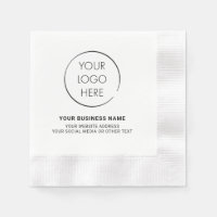 Evenement Logo Servet, Zakelijke Marketing Merknaa