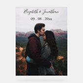 Événement Photo Mariage personnalisé (Recto)