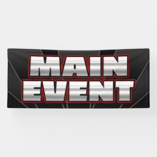 ÉVÉNEMENT PRINCIPAL de BANNIÈRE - 2,5' x6 (Horizontal)