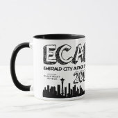 Événement vert 2016 d'auteur de ville - tasse (Gauche)