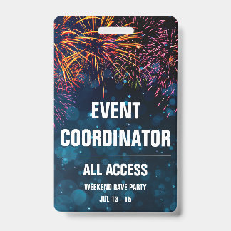Evenementencoördinator All Access Evenementenpas V Badge