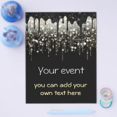 evenementenfeest flyer (Enkel)