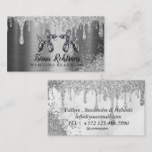 Evénements artistiques cartes de visite (Devant / Derrière)