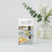 Événements Bartender Carte de visite (Debout devant)