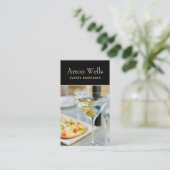 Événements Bartender Carte de visite (Debout devant)