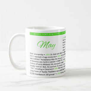 Événements marquants de l'histoire des AA - Mug de