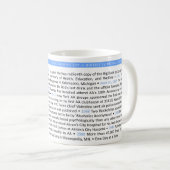 Événements marquants de l'histoire des AA - Tasse  (Devant droit)
