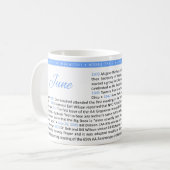 Événements marquants de l'histoire des AA - Tasse  (Devant gauche)