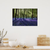 Evening Blubells Poster (Keuken)