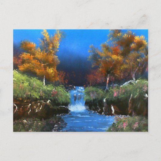 Evening Brook Briefkaart (Voorkant)