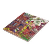 Evening Chore 1910 Tegeltje (Zijkant)