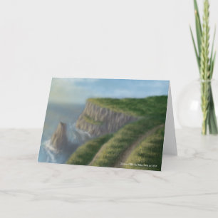 Evening Cliffs beroemd gemaakt door Kaiya Wells -  Kaart