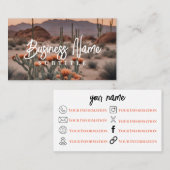 Evening Derset Visitekaartje (Voorkant / Achterkant)