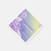 Evening Garden Hydrangeas Ombre Wedding Servetten (Hoek)