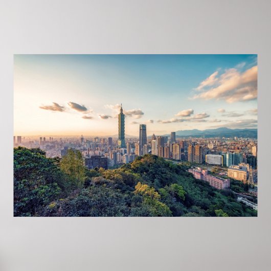 Evening in Taipei Poster (Voorkant)