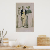 Evening jurken ter illustratie poster (Keuken)