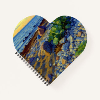 Evening light on the coast of Vormsi Notitieboek