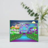 Evening Majik Briefkaart (Staand voorkant)