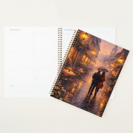 Evening Paris Reflections Planner (Display)