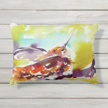 "Evening Perch" Hummingbird Afdrukken op