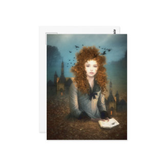 Evening Reading   Briefkaart