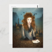 Evening Reading Briefkaart (Voorkant / Achterkant)