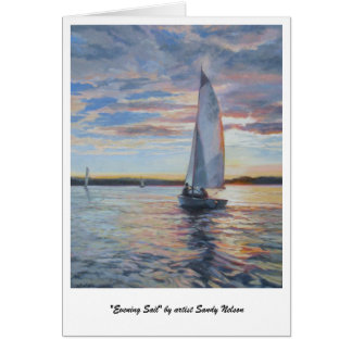 "Evening Sail" van kunstenaar Sandy Nelson