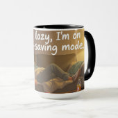 Evening Scroll – Cozy Relatable Mug Mok (Voorkant rechts)