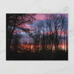 Evening Sky in Denmark Briefkaart