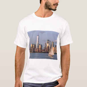Evening Skyline Lower Manhattan.JPEG T-shirt