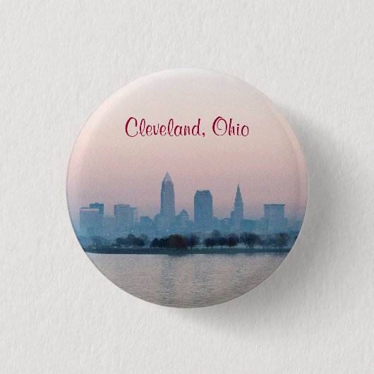 Evening Sunset Cleveland Button (Voorkant)