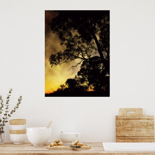 Eveningscapes Poster (Keuken)