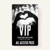 Event All Access Pass VIP Badge (Voorkant)