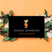 Event Bartender Mixoloog Tropische Cocktail Bar Visitekaartje