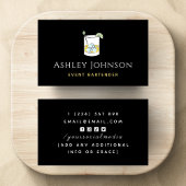 Event Bartender Tropical Summery Cocktail Drink Visitekaartje