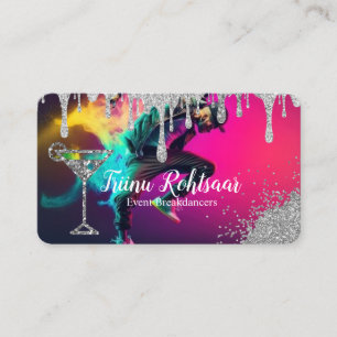Event Breakdancers Party Show Visitekaartje