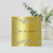 Event Corporate Any Occagement Gold Kaart (Staand voorkant)