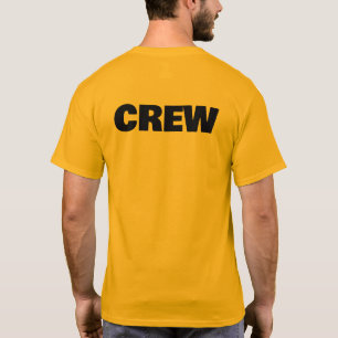 Event CREW T-shirt Festival Con personeel en vri