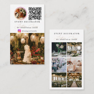 Event Decorateur Foto Feed Social Media QR Code Visitekaartje
