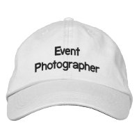 Event Fotografe geborduurd Pet