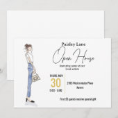 Event Invitation for open house or other (Devant / Derrière)