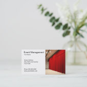 Event Management Visitekaartje (Staand voorkant)