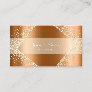 Event Planner Blogger Honey Goud Bloemen Kristalle Visitekaartje