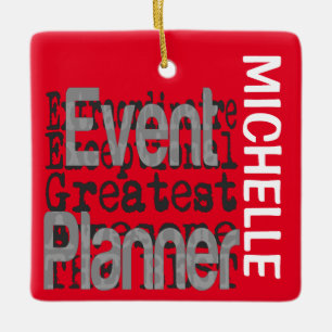 Event Planner Extraordinaire CUSTOM Keramisch Ornament