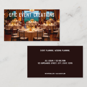 Event Planner Visitekaartje